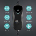 Lectron Level 1 EV Charger - ETL Certified, 120V, 15 Amp, 16 ft Extension Cord & J1772 Cable - Portable Electric Car Charger for J1772 EVs and Plug-in Hybrid Vehicles - Image 7