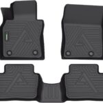 ANBINGO® Floor Mats for 2019-2026 Mazda 3 Hatchback/Sedan, All Weather TPE Car Full Set Floor Liners Custom for Mazda 3 Hatchback/Sedan 2019 2020 2021 2022 2023 2024 2025 2026 Accessories
