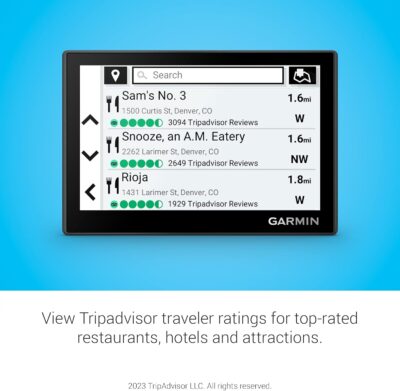 Garmin Drive™ 53 GPS Navigator, High-Resolution Touchscreen, Simple On-Screen Menus and Easy-to-See Maps, Driver Alerts - Image 6
