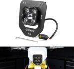 NICECNC LED Lamp Headlight Compatible with Husqvarna 150-501 TE/FE 2024-2025, Black