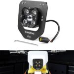 NICECNC LED Lamp Headlight Compatible with Husqvarna 150-501 TE/FE 2024-2025, Black