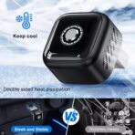 Wireless Carplay Adapter 2in1, 2026 Upgrade Wired to Wireless for CarPlay/Android Auto, WiFi 6 Mini Plug & Play, USB/Type C, Smart Button Dongle Auto-Connect for iPhone iOS 10+ Android 11+ - Image 7