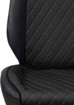 FH Group Car Seat Cushion – Neosupreme Single Front Seat Cover with Front Pockets, Airbag Compatible, Universal Fit Car Seat Cushion for Driver or Passenger Seat, SUV, Truck, Sedan & Van – Black - Image 3