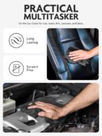 Fantasticlean Microfiber Cleaning Cloth Roll -60 Pack, Tear Away Microfiber Towels, 12" x 12", Reusable, Washable, Scratch Free, Ultra Absorbent for All-Around Cleaning Supplies (Grey & DimGrey) - Image 6