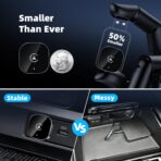 2026 New Wireless CarPlay Adapter for Apple iPhone ＆Android Auto 2 in 1, Mini USB CarPlay Dongle Wired to Wireless, Fast Connection, Compatible with iOS 10+ & Android 11+, Plug and Play (Black) - Image 3