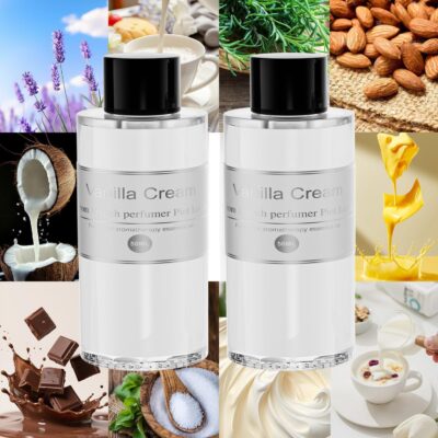 Amor Lyris 2 Packs Essential Oil Refill for Smart Car Air Freshener, 3.5OZ Car Diffuser Refill, Aromatherapy Perfume Refill Can be Used for 4-8 Months, Made with Natural Plant Extracts, Vanilla Cream - Image 3