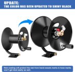 MEKOH Pressure Washer Hose Reel 50ftx3/8” / 65ftx1/4”, 4000PSI Heavy Duty Power Washer Hose Reel with M22-14 Fitting, Hand Crank Metal Reel with Wall/Trailer/Van Mount, Manual Hose Reel for Water - Image 7
