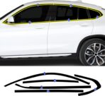 BOGAR TECH DESIGNS for BMW X4 2019-2025 Side Window Chrome Delete – Precut Vinyl Trim Overlay, Gloss Black Blackout Appearance - Image 7