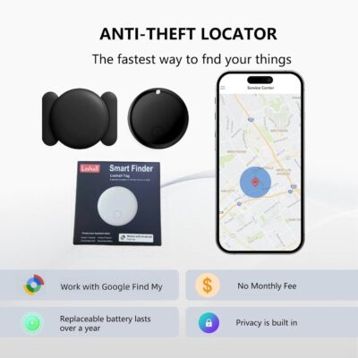 Mini Magnetic Waterproof Car Tracker - GPS Tracker for Vehicles with No Monthly Fees (Android Only), Anti-Theft Tracking Device for Cars, Trucks & Motorcycles. - Image 7