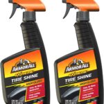 Armor All Tire Shine, One-Step Tire Shine Spray for Precise, Even Shine and Minimal Overspray - 2 Count