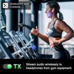 Premium Airplane Bluetooth 5.4 Transmitter Adapter,Supports 2 AirPods/Headphones 2-in-1 Bluetooth Transmitter Receiver with aptX Low Latency,Wireless Adapter for Flight,TV,Gym,Tablets Car Stereo - Image 5