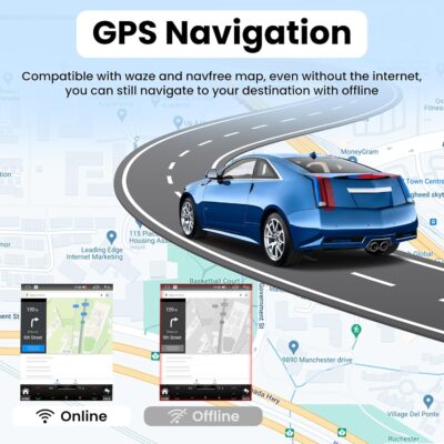 64G Car Stereo Radio for Ford Focus 2012-2018: 10.4" 1024 * 768 HD Touchscreen Head Unit Wireless Carplay Android Auto 1080P Backup Camera Mirror Link 5G WiFi GPS Bluetooth5.0 SWC FM/RDS - Image 7