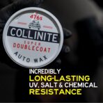Collinite 476 Super Doublecoat Wax-Carnauba + Polymer Sealant - High Gloss Shine + Ultra Durable Hydrophobic Beading & Long-Lasting Paint Protection for Cars, Trucks, and Motorcycles (9 fl oz) - Image 3