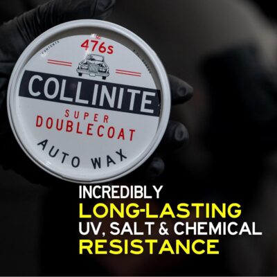 Collinite 476 Super Doublecoat Wax-Carnauba + Polymer Sealant - High Gloss Shine + Ultra Durable Hydrophobic Beading & Long-Lasting Paint Protection for Cars, Trucks, and Motorcycles (9 fl oz) - Image 3