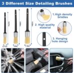 Viewsun Windshield Cleaner Tool, 13Pcs Car Interior Cleaning Kit, Car Detailing Kit Interior Cleaner, Car Detailing Brushes, Car Cleaning Gel, Inside Cleaning Supplies Accessories for Women Men - Image 4