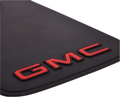 Plasticolor 000545R01 GMC Logo Easy Fit Mud Guard -19 x 11 inch -Set of 2 - Image 5
