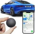 GPS Tracker for Vehicles,Car Portable Real Time Magnetic GPS Tracking Device, Full Global Coverage Location Tracker for Car,Kids,Dogs,Trucks/Person. No Subscription Required/No Monthly Fee