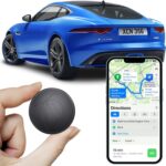 GPS Tracker for Vehicles,Car Portable Real Time Magnetic GPS Tracking Device, Full Global Coverage Location Tracker for Car,Kids,Dogs,Trucks/Person. No Subscription Required/No Monthly Fee