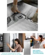 12'' X 48’'Aluminized Heat Shield Mat Thermal Barrier Adhesive Backed Heat Blanket, Fiberglass Insulation Reflective Material High Temp Protection - Image 6