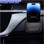 Car Front Seat Organizer, Multifunctional Self-Adhesive Car Dashboard Cell Phone Holder, Universal Vehicle Interior Storage Box Accessories for Keys, Cards, Coins, Sunglasses (2PCS) - Image 3