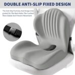 Lotarrotta Ergonomic Car Seat Cushion with Lumbar Support for Truck Driver, Multi - Purpose Orthopedic Seat Pillow for Office Chair, Car, Dining Chair as Gift, Sciatica Relief for Back, Hip, Leg Pain - Image 4