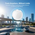 Mini GPS Tracker for Car Work with Apple Find My (iOS Only) Real Time Global Coverage Locator Tracking Devices for Vehicles Hidden Magnetic Case for Kids Dogs Cats Truck No Subscription No Monthly Fee - Image 4