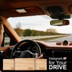 Car Air Freshener - Wood Air Freshener-Teak Amber Cabana Variety Scent Refill - Long Lasting Natural Car Fresheners - Clip Included - Image 7