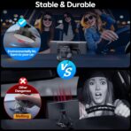 Wireless CarPlay Screen for Car - Portable Dash 9" HD IPS Screen with Strongest Suction Mount, Android Auto, GPS Navigation, Bluetooth Handsfree, Airplay, MirrorCast, Fit Most Cars - Image 3