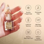 C&E Craft Co Hanging Car Air Freshener Diffuser 2 Pack, Long Lasting Fragrance Oil Car Freshener, Glass Bottle Auto Air Freshener, Made in USA (Pistachio & Salted Caramel) - Image 2