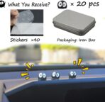 20 Pcs Cute Soot Sprite Car Decor Rearview Mirror Accessories - Cute Decor for Car Home and Office Gifts - Image 2
