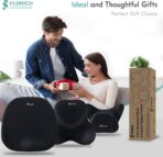 FLORICH Car Seat Cushion and Lumbar Support Pillow for Office Chair Car, Neck Headrest Pillow, Ergonomic Memory Foam, Pressure-Relieving Back Support for Car, Office Chair & Wheelchair – Black - Image 8