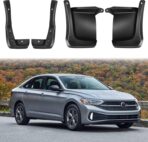 BDFHYK Mud Flaps Splash Guards Front & Rear Side Mud Guards PP and TPO Material Compatible with Honda Accord 2016-2017 9th gen with Easy to Clean Fender Flares 4 PCS - Image 2