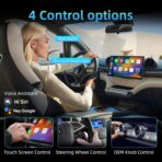 AI Box Wireless CarPlay & Auto Adapter - Plug & Play, Dual-Band WiFi, Bluetooth 5.4, 4K Video Support, Android 13.0 System, Compatible with Factory CarPlay & Android Auto （4GB RAM+32GB ROM） - Image 6