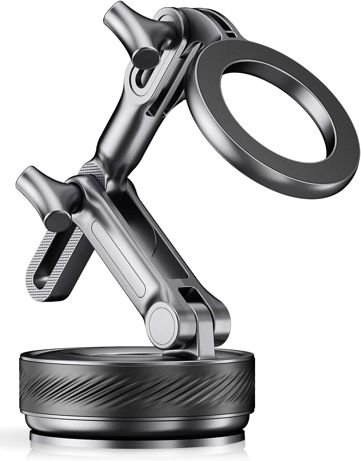 717KyD98V2L._AC_SL1500_.jpg Magnetic Phone Holders for Your Car, Upgraded 360° Vacuum Car Phone Holder, 108+LBS Strongest Suction & 3000gf Magnetic, Car Phone Mount for 17 Pro Max 16 15 14 13 12/ Android Phones - Image 1