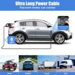 Viewsun Car Cleaning Kit, Car Interior Detailing Kit with High Power Handheld Vacuum, Detailing Brush Set, Windshield Cleaner, Cleaning Gel, Complete Auto Accessories for Men, Women - Image 7