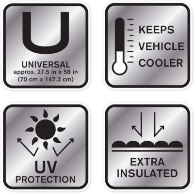 Plasticolor 002777R01 Disney Stitch Accordion Sunshade - Image 7