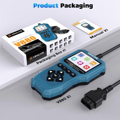 OBD2 Scanner Diagnostic Tool, Check Engine Light Car Code Reader with Reset, Battery Tester, Live Data, Freeze Frame, I/M Readiness, Car Scanner Diagnostic Tool for All OBDII Car After 1996 - Image 9