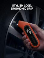 AstroAI Digital Tire Pressure Gauge 3-300PSI Calibrated to ANSI B40.7 Grade 2A (0.5%), Backlight and Flashlight, Presta Valve Adaptor Included, 4 Units, AAA Batteries, Orange - Image 6