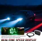 Car HUD Digital Speedometer for Car with HD MPH Display,USB Plug & Play GPS Speedometer MPH with Large Font Display & Shading Plate,Portable Heads up Displays for Cars,SUVs,Trucks - Image 4