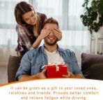 Kewucn 2 PCS Car Front Seat Armrest Covers, Elastic Fabric Auto Seat Armrest Protectors, Universal Seat Arm Rest Cover Replacement, Vehicle Interior Decor Accessories (Black) - Image 6