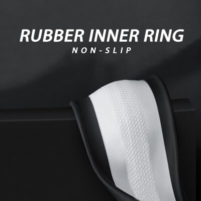 Leather Steering Wheel Cover for Chevy Silverado 1500 2500 3500, 14.5-15 inches Car Steering Wheel Cover with Non-Slip Breathable (Black) - Image 4