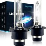 Innovited D2S HID Xenon Headlight Bulbs 6000K Cool White High Low Beam 66040 66240 85122,etc Replacement Bulb - Pack of 2
