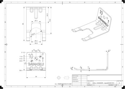 Fire Extinguisherl Mount Bracket – Wide Fork 1.0–1.4 inch (35.5mm), Fits Kidde / First Alert / Amerex 5–10 lb, Heavy-Duty Steel Fire Extinguisher Holder & Mounting Bracket for Wall – (2 Pack) - Image 6