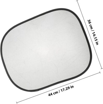 Car Window Shade for 2pcs Mesh Sunshade Side Window Sun Blocker with Suction Cups UV Protection Heat Insulation for Safety and Car Interior Accessories - Image 2