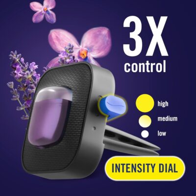 Febreze Car Vent Clip, Downy Calm Scent, 2 Count, 0.13 oz Total - Image 3