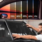 TOYOCO Window Tint Film for Cars, 5% VLT 24" in x 15'Ft Ceramic Window Tints, Blocks 99% UV & IR Rays, Heat Resistant Anti Glare Film for Windshield, Scratch Resistant Sun Shade Auto Tint Roll