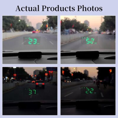 Heads Up Display for Cars,Windshield Speedometer Projector M1Green ,Digital GPS Speedometer with Speed,Driving Direction,Overspeed Alarm Fatigued Driving,GPS Mode for All Vehicles - Image 6