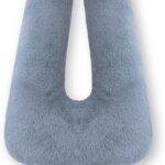 Travel Pillow Car Pillow Kid Car Sleeping The Sleeping Aid for Adults and Kids on Road Trips Kids Travel Pillow Gray