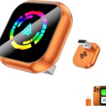 2026 2-in-1 Wireless CarPlay Adapter, Wired to Wireless Apple CarPlay & Android Auto, Mini Dongle Auto-Reconnect Fast Connect, Plug and Play iPhone iOS 10+ Android 11+, Compatible 1000+ Cars