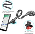 APPS2Car for Garmin GPS Car Mount, Windshield Dashboard Suction Cup GPS Mount for Car, Replacement Holder for Garmin Dezl Drive Zumo DriveSmart RV Nuvi Driveassist StreetPilot DriveLuxe - Image 4